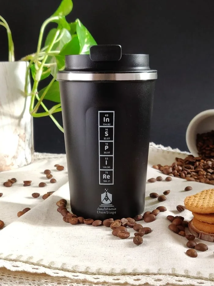 ⁦كوب حافظ للحرارة (Mug) بطابع كيميائي⁩ - الصورة ⁦4⁩
