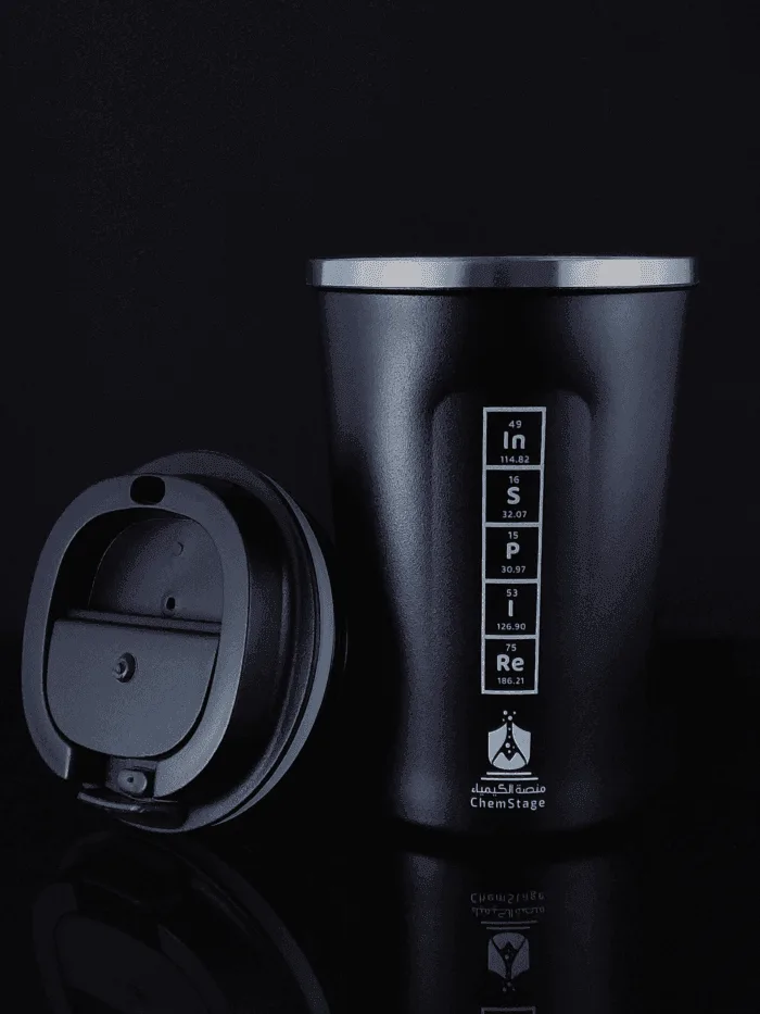 ⁦كوب حافظ للحرارة (Mug) بطابع كيميائي⁩ - الصورة ⁦5⁩